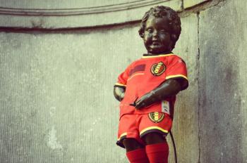 manneken pis drapeau belge